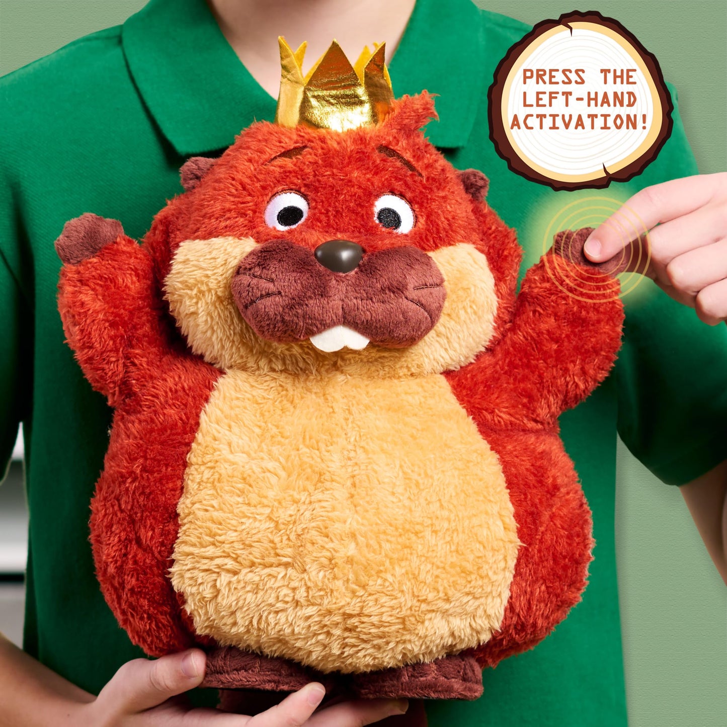 Disney and Pixar's Hoppers Workin' Out King George Feature Plush