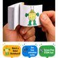 Fliptomania Flipbook Make-Your-Own Flip Book Kit for Kids 3 Pack, Rocket, Robot, & Blank DIY Flipbook Paper, Drawing Kids Arts & Crafts Project Set