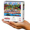 Boardwalk New York Central Park 210 Piece Personal Puzzle, Jigsaw Puzzles with Premium Box, New York Gifts for Adults, 6"x8"