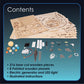 MindWare Gearjits: Solar System - Wooden 3D Building Puzzle for Teens & Adults - DIY Solar System Model - Fun for Parents Too! - Great STEAM Gifts