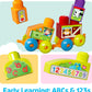 MEGA BLOKS First Builders Build 'n Learn Table Toddler Blocks Toy Set, Blue