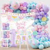 1st Birthday Decorations for Girl, 145pcs Sweet One Birthday Party Decorations Supplies, Donut 1st Birthday- Decoration Girl, Ice Cream Candy First