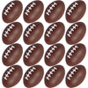 AnapoliZ Mini Foam Footballs 16 Pcs Pack | 3.25” Inch Party Favor Balls | Mini Football Stress Balls Bulk | Football Party Decorations | Big Game
