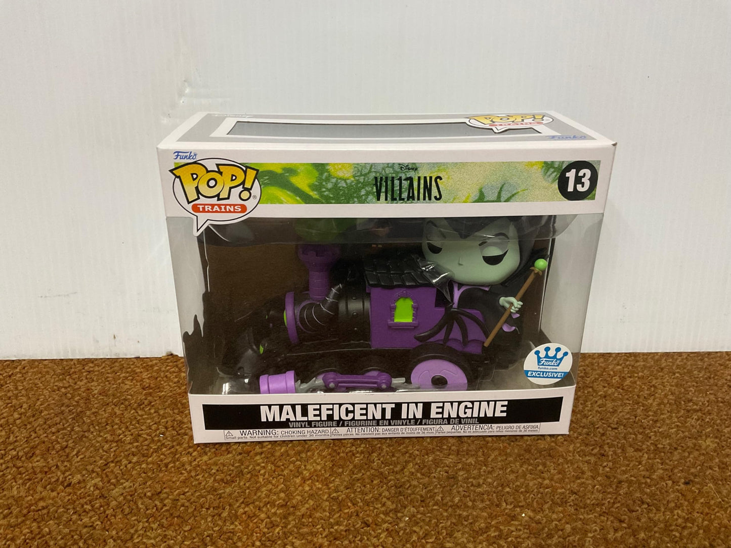 Funko POP| Disney Villains Train Maleficent in Engine, Purple,(65091 : FW : : :)