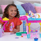 Barbie A Touch of Magic Chelsea Small Doll & Pegasus Playset with Stable, Slide, Pet Bunny 10+ Accessories, Color-Change Winged Horse Toy