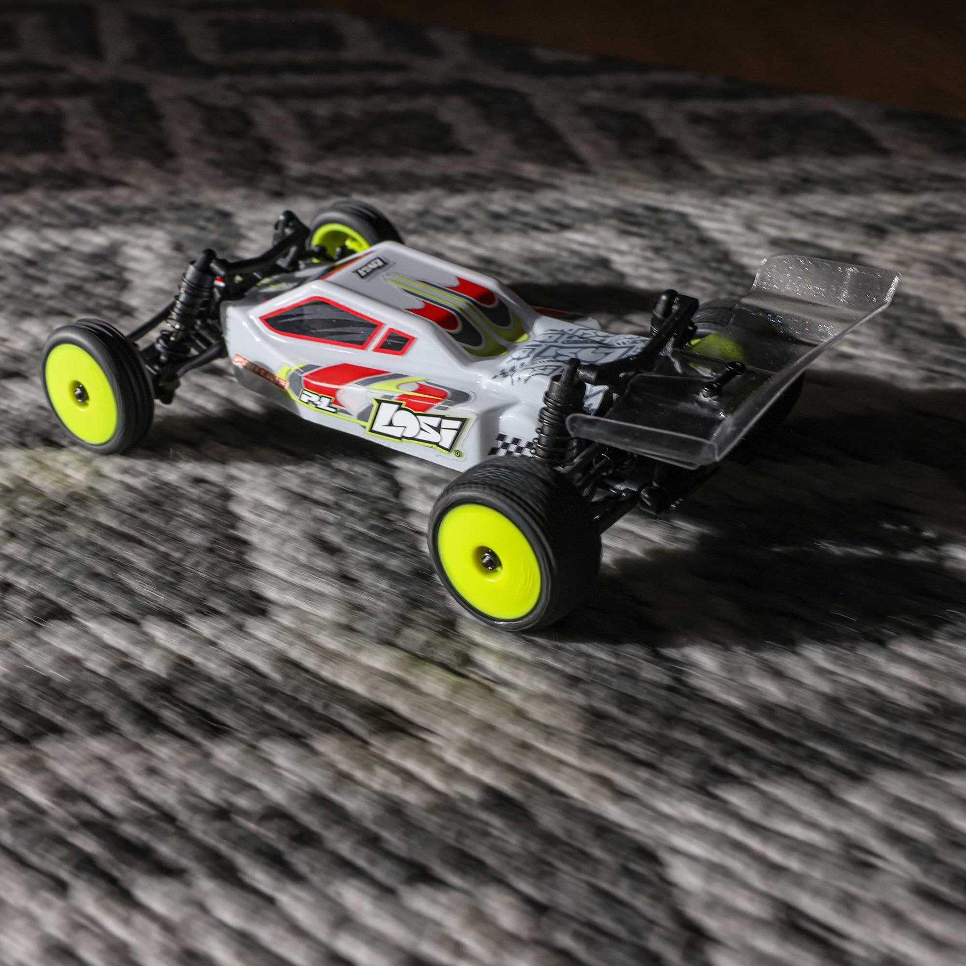 Losi Micro-B 2 Wheel Drive Buggy White RTR LOS00007T1