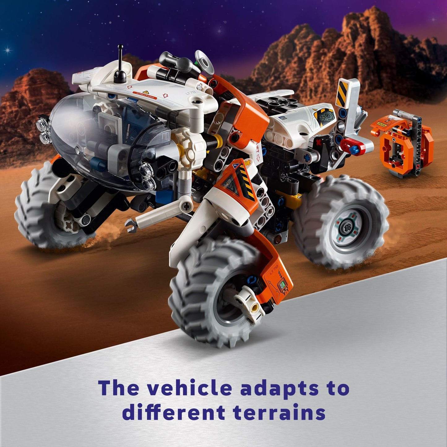 LEGO Technic Surface Space Loader LT78 Building Set, Space Toy for Adventure, Construction, Exploration and Building, Gift for Imaginative Play