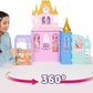 Mattel Disney Princess Portable Close & Carry Castle Playset