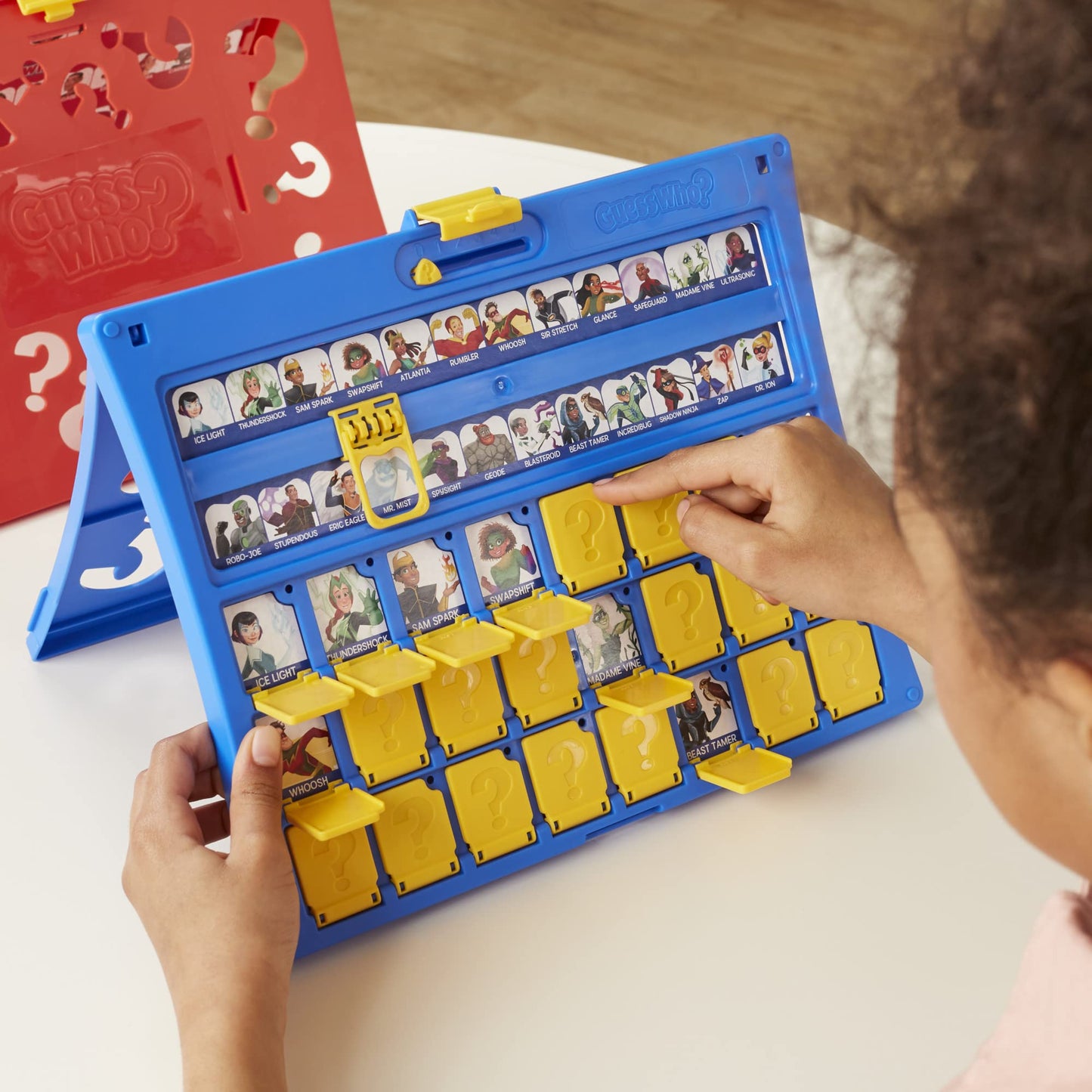 Hasbro Gaming Guess Who? Original,Easy to Load Frame,Double-Sided Character Sheet,2 Player Board Games for Kids,Guessing Games for Families,Ages 6
