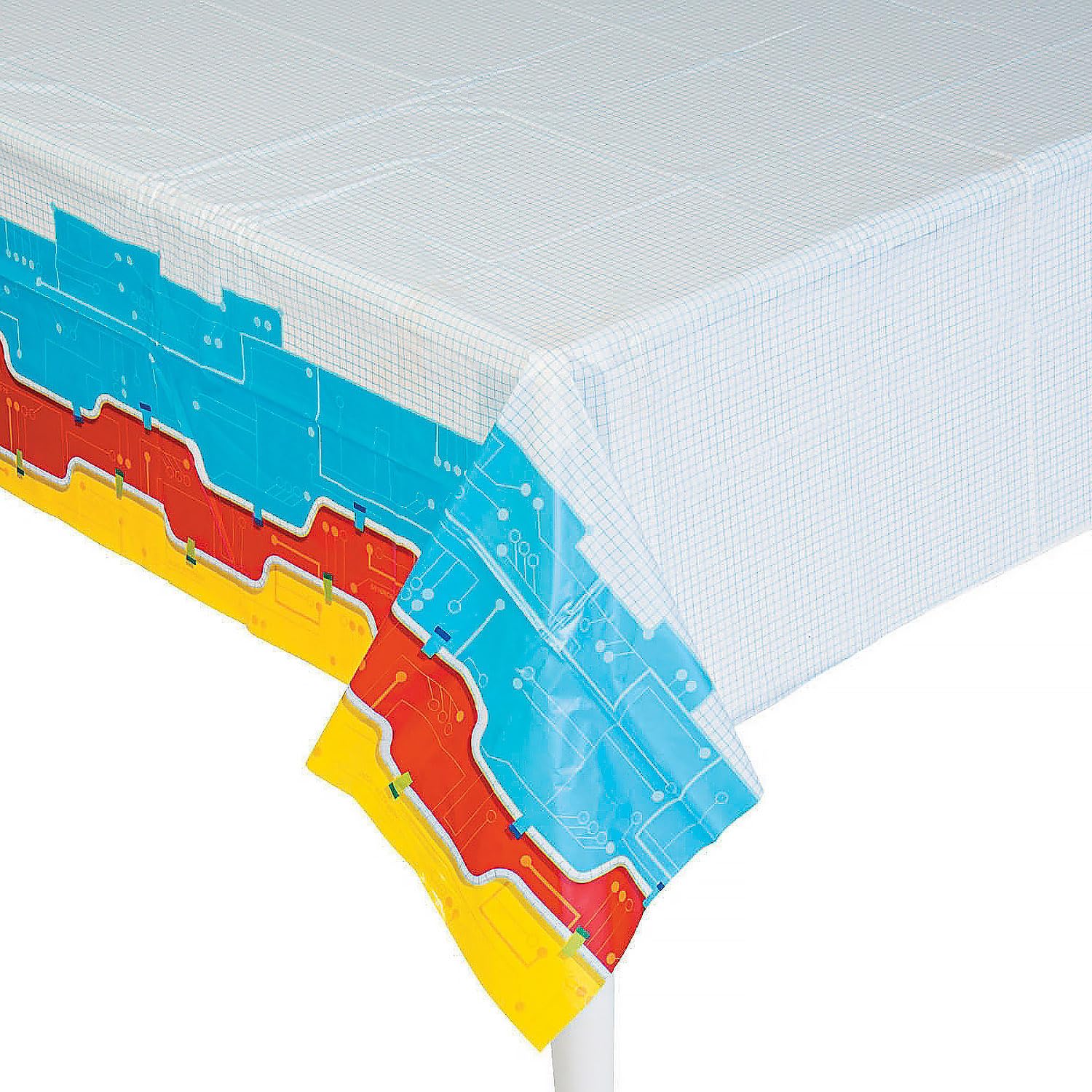 Fun Express Robot Party Tablecloth