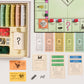 WS Game Company Monopoly Vintage Bookshelf Edition Board Game Premium Fabric-Wrapped Book Storage Box with Retro Graphics, Wooden Houses, Strategy
