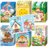 Kalysky 24Pcs Christian Bible Coloring Books for Kids, Mini Religious Jesus Stories Booklet Bulk,DIY Art Drawing Book Activity Supplies for Church