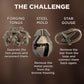 True Genius: Viking Forge - 3 Cast Metal Brainteaser Puzzles, Disentanglement Puzzle, Difficulty Level 3-5, Project Genius, Ages 8+