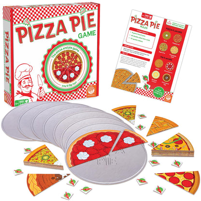 MindWare Pizza Pie Cooperative Game for 6 Year Olds and up - Match Flavors and Win As A Team, 2 to 4 Players