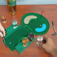 Fairly Odd Novelties Miniature Golf Drinking Game Set, Standard, Green, 1.75oz Glasses - Ultimate Tabletop Fun for Golf Enthusiasts & Party Lovers!