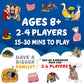 Dead Grandma: A Card Game of Inheritance - Fun and Clever Family Game for Adults, Teens, and Kids - Strategic Party Play for 2-4 Players