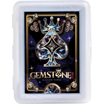 Gemstone Deck Premium Waterproof Playing Cards, 100% Plastic Water Proof for Pool Beach Hot Tub Camping Travel Gift Set with 54 Cards 2 Jokers