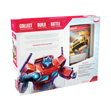Transformers Tcg Autobots Starter Set | 2-Player Starter Deck | 44 Cards Incl. Bumblebee, Ironhide, Optimus Prime, Red Alert
