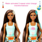 Barbie Color Reveal Sunshine and Sprinkles Doll & Accessories with 25 Surprises, Ice Cream Theme Including Water-Shower Umbrella & Color Change