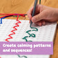 SPARK & WOW Calm Down Threading Boards, Set of 2, Sensory Activity Board