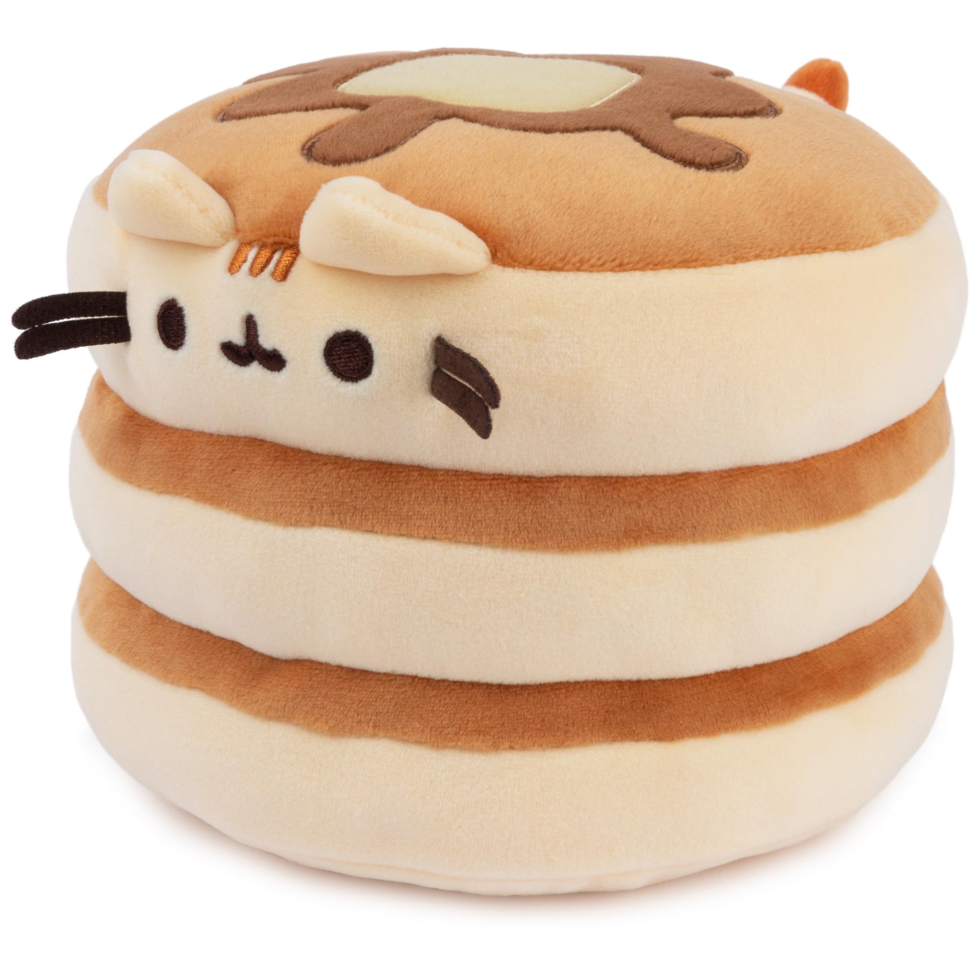 GUND Pusheen Pancakes Squisheen 6-Inch Squishy Plush Toy; Ages 8+
