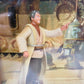 Star Wars The Power of The Force 3-Pack Movie Scene 4 Inch Tall Action Figure Set - Purchase of The Droids with Uncle Owen Lars, C-3PO, and Luke