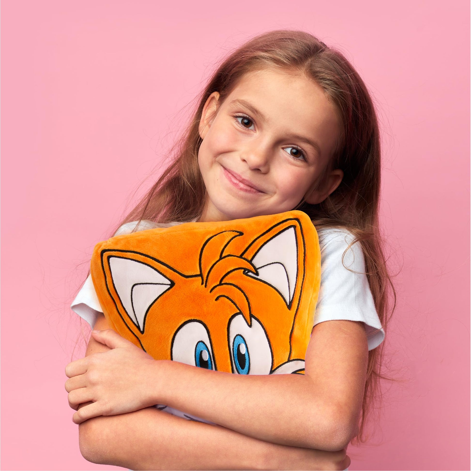 Mighty Mojo Tails Pouch Pal -10”- Heatable & Cooling Plush Pillow with All-Natural Seed Pouch | Microwavable Comfort for Toddlers | Huggable, Ready