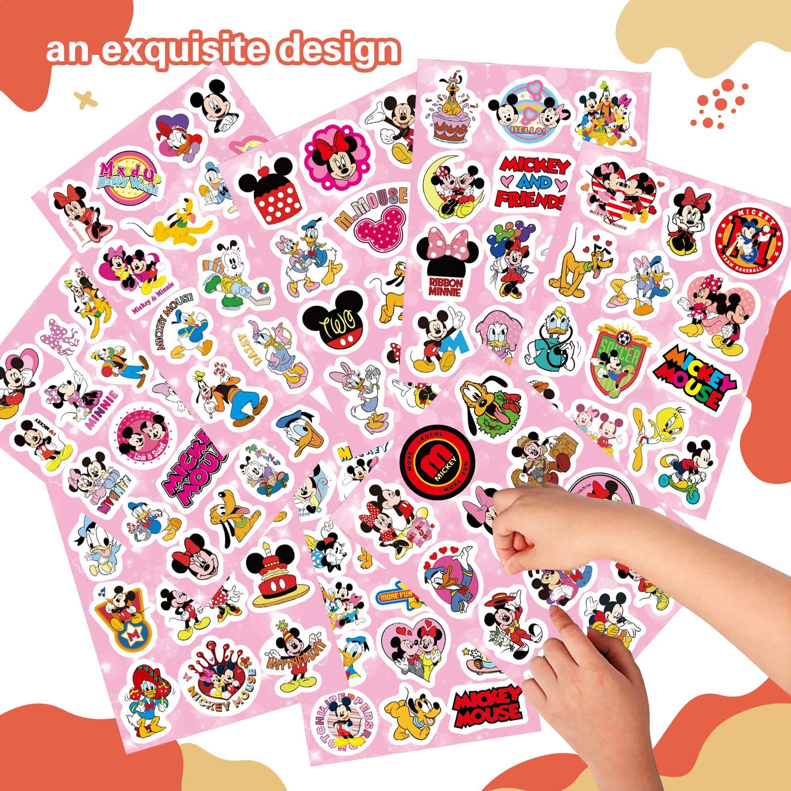 Mouse Stickers, Scrapbooking, 32 Different Sheets, Teacher Reward Stickers Prizes, Mouse Themed Birthday Party Favors Supplies?Recommended Age
