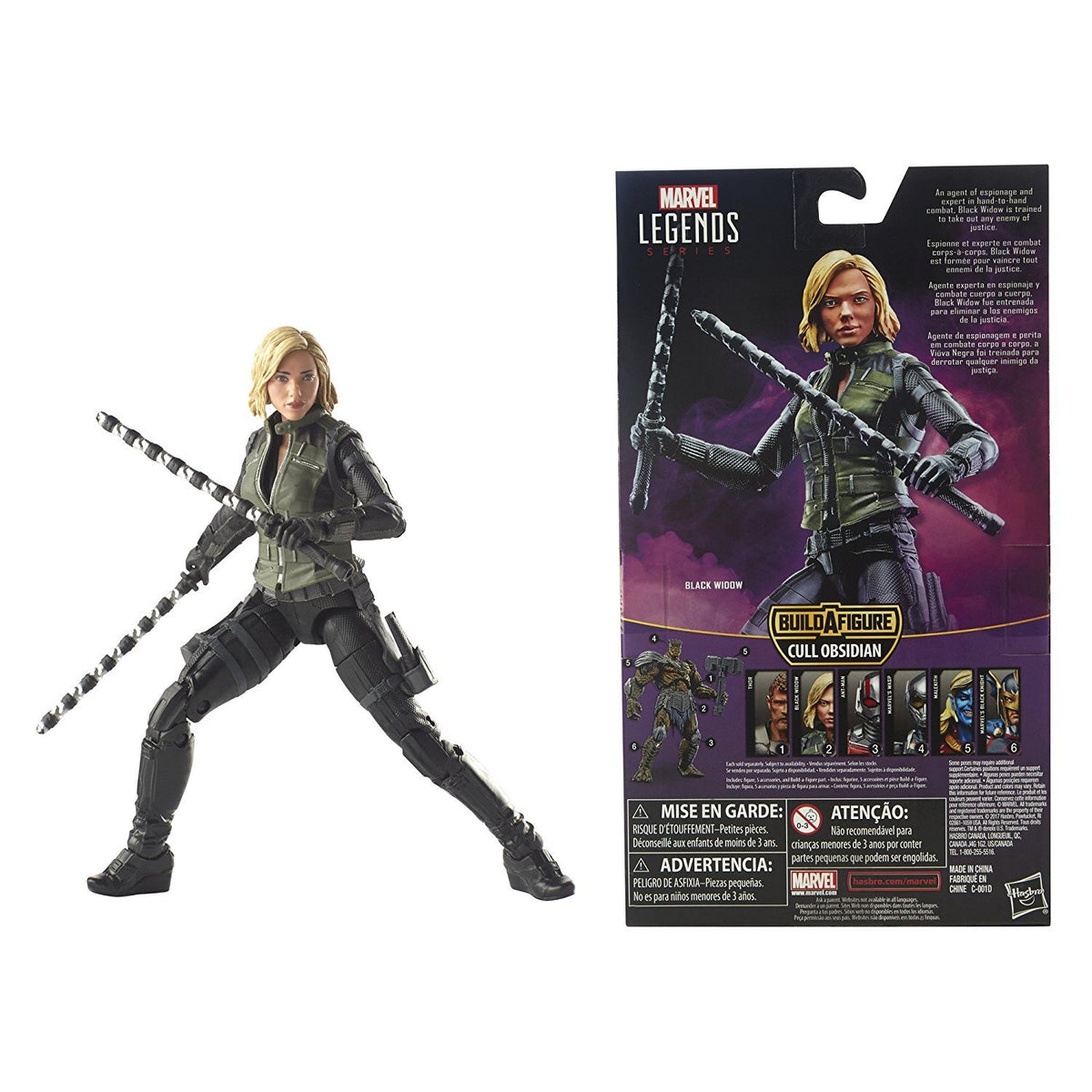 Avengers Marvel Legends Series 6-inch Black Widow