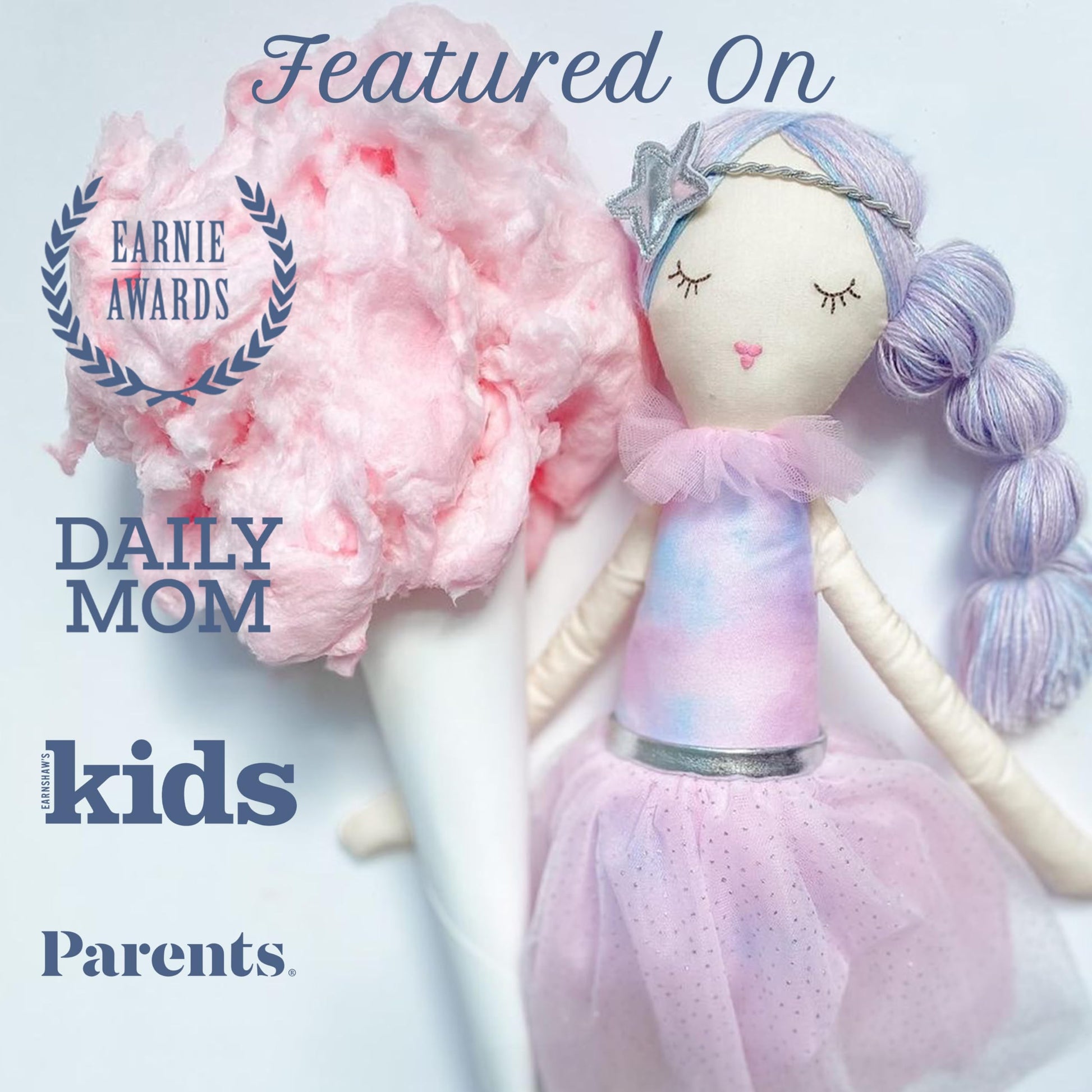 MON AMI Candy Scented Designer Doll, 20" Sweet Fragranced Kids Plush Toy