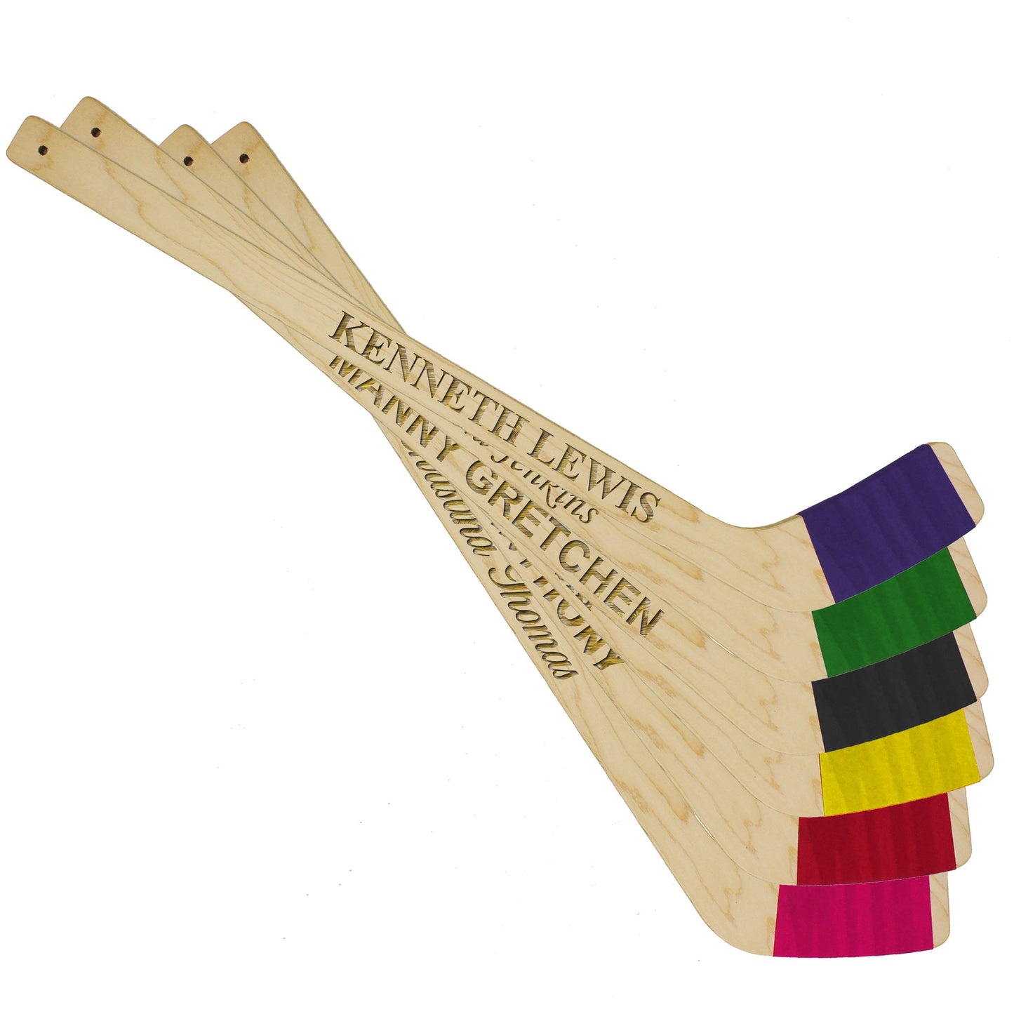My Personal Memories, Custom Personalized 21" Mini Wood Hockey Stick