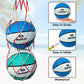 Lxheir Swimming Pool Basketball, 9" Waterproof Basketball for Poolside Hoop, Anti-Slip Textured Grip, Durable Water Basketball for Pool Basketball