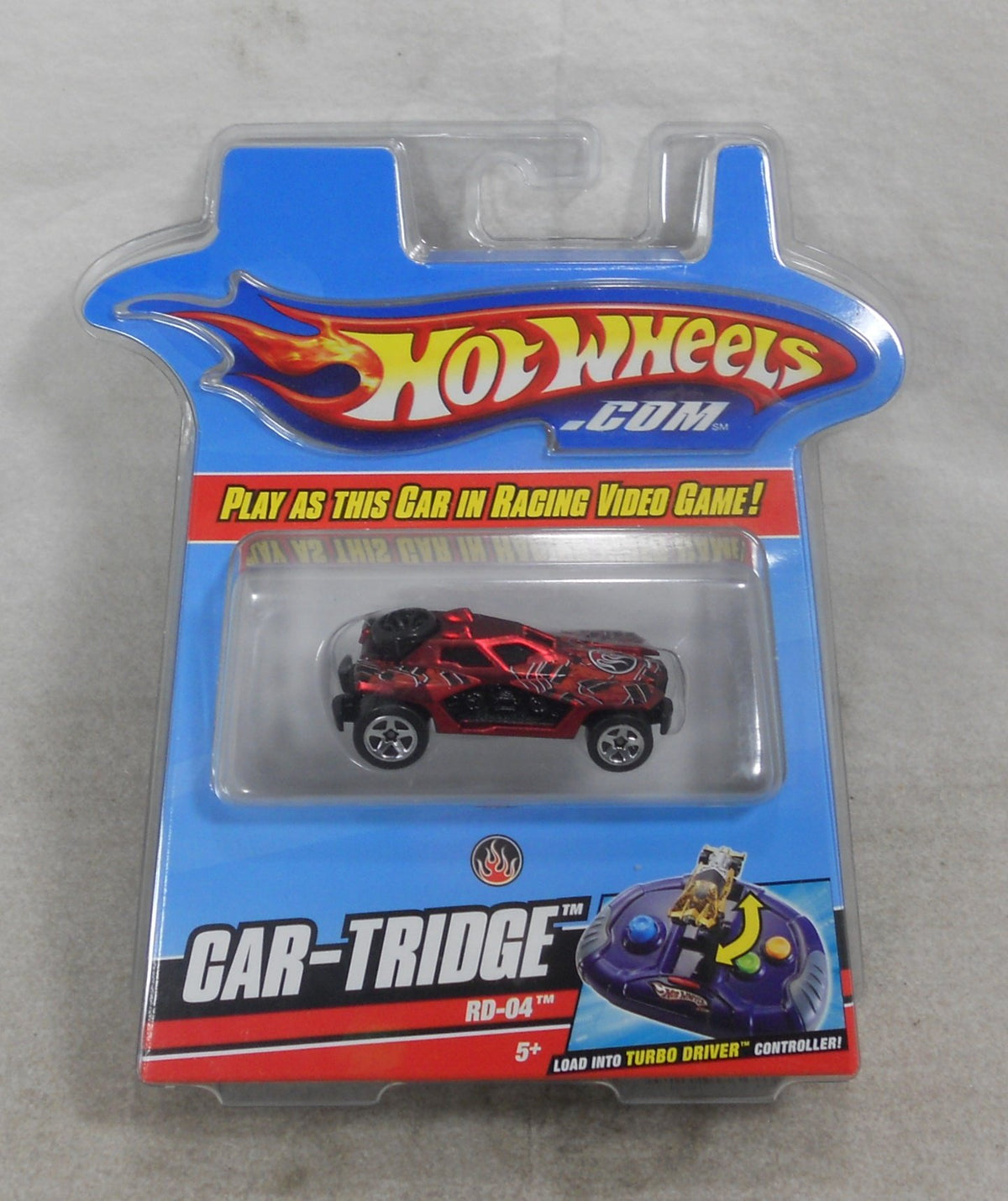 Mattel Hotwheels Turbo Driver RD-04 Car-Tridge