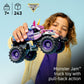 LEGO Technic Monster Jam Sparkle Smash Pull-Back Truck Toy for Boys & Girls - Monster Truck Building Toy W/Pull-Back Racing Action for Kids, Ages 7+