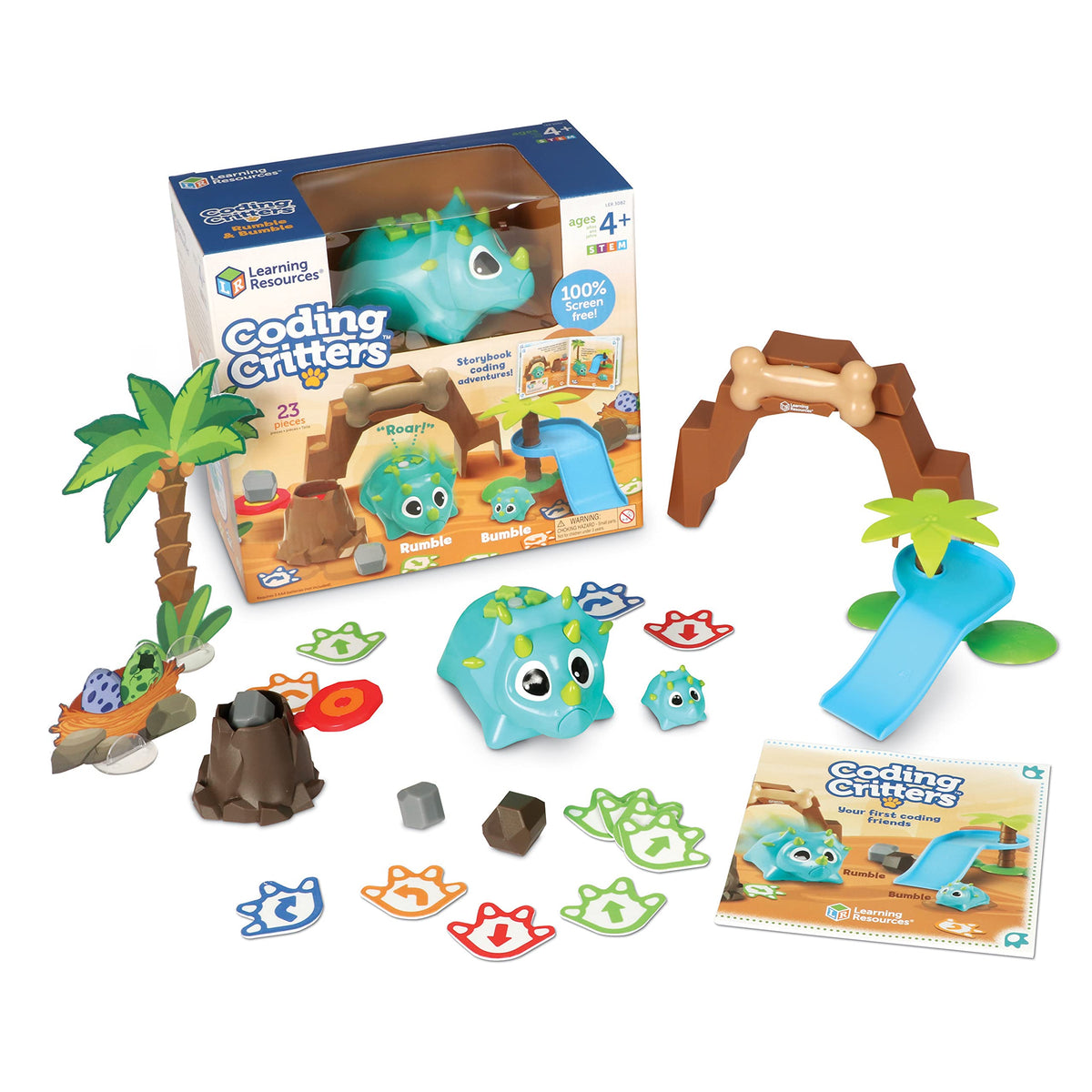 Learning Resources Coding Critters Rumble & Bumble Set