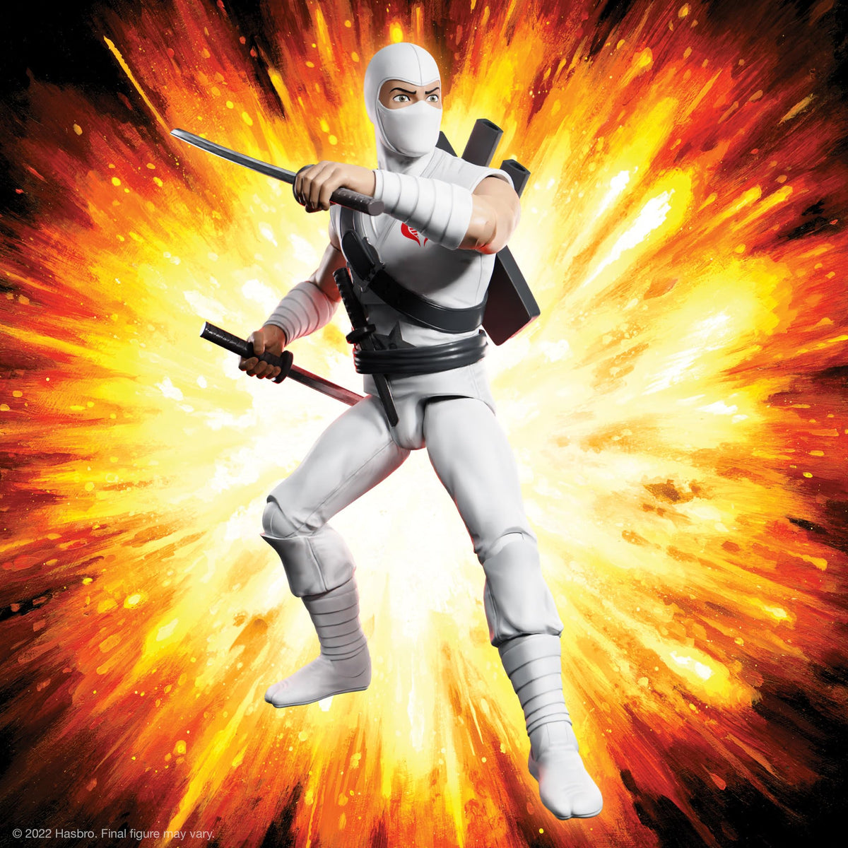Super7 ULTIMATES! G.I. Joe Storm Shadow - 7" G.I. Joe Action Figure with Accessories Classic Cartoon Collectibles and Retro Toys