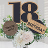 Big Dot of Happiness 18th Milestone Birthday - Birthday Party Centerpiece Sticks - Table Toppers - Set of 15