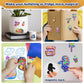 FLUXOJOY Foil Art Craft Kits for Kids, Mess -Free Fun Activity Set for Child, DIY Printing Craft Kit, Birthday Party Gifts for Ages 4 5 6 7 8 9 10 11