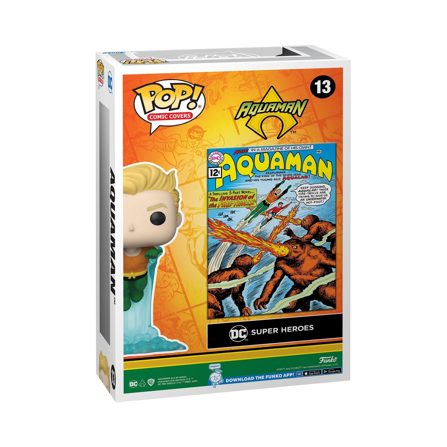Funko Pop! Comic Covers: DC - Aquaman