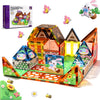 Sisxmif Magnetic Tiles for Kids Ages 4-8, Magnetic Building Blocks