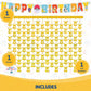 Pokemon Birthday Banner and Hanging Foil Backdrop - Pokemon Birthday Decorations - Themed Party Supplies - Officially Licensed