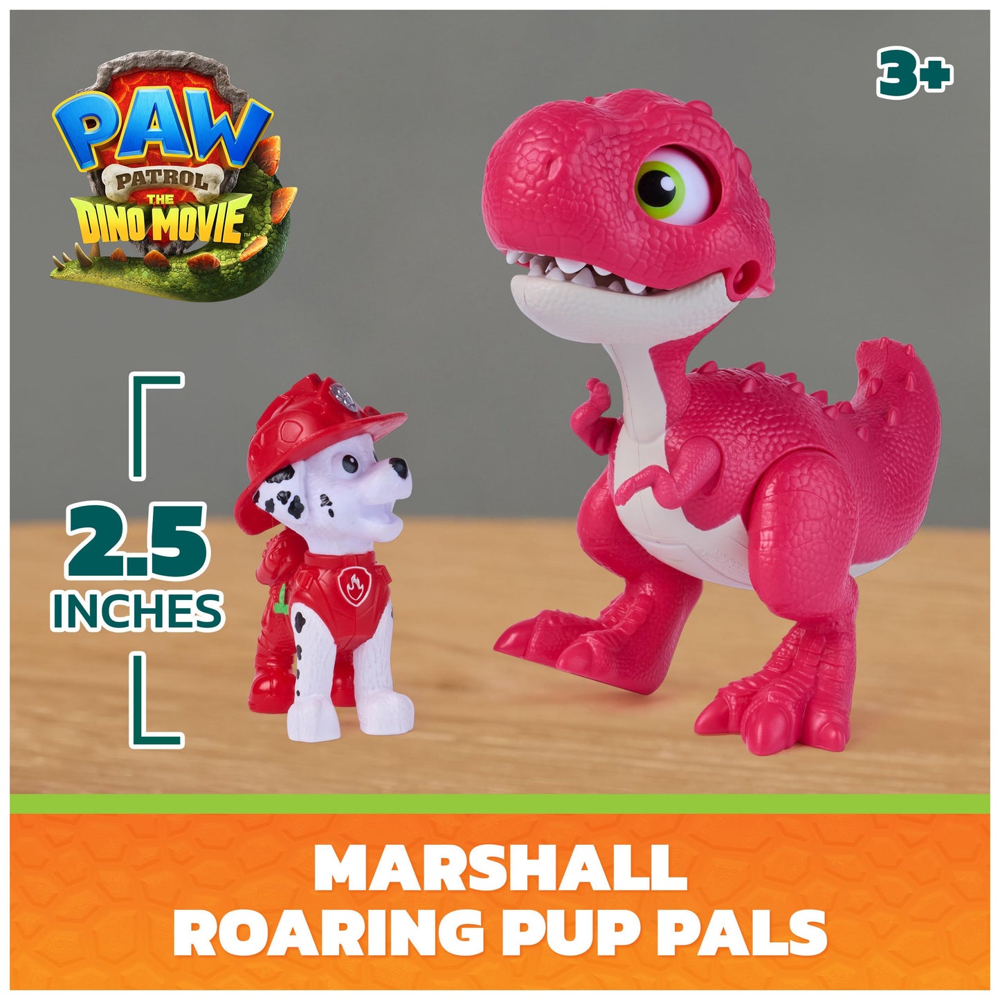 PAW Patrol: The Dino Movie, Marshall Roaring Pup Pals, Dinosaur Pup Duo