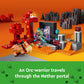 LEGO Minecraft The Nether Portal Ambush Adventure Set, Building Toy for Kids with Action Figures and Battle Scenes, Minecraft Toy for Boys, Girls and
