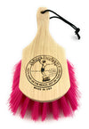 Surf Brush 8 Inch Custom Wood Handle Pink Bristles