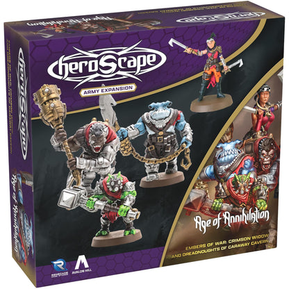 Renegade Game Studios Heroscape: Crimson Widow & Dreadnoughts Expansion