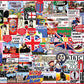White Mountain 1000 Piece Jigsaw Puzzle British Landmarks, I Love England