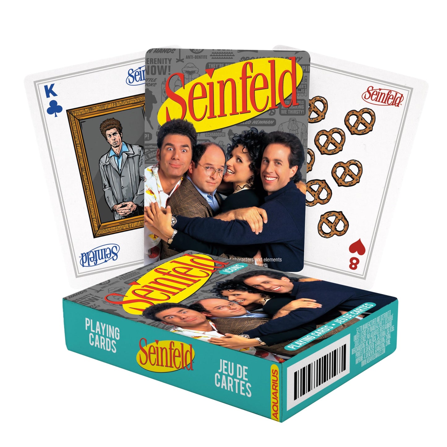 AQUARIUS Seinfeld Icons Playing Cards Deck