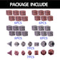 MTG Dice Metal MTG Counter Dice Set, Counter 6-Sided Dices 24 Pieces, Plus 14 Pieces Dungeons and Dragons Dices Set Accessories Suitable for MTGs