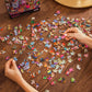 Daydreams '80s and '90s Pop Culture 1000-Piece Jigsaw Puzzle By Rachid Lotf | Educational Brain Teaser, Nostalgic Retro Toys & Games for Kids