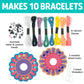Creativity for Kids Best Friends Bracelets Mini Craft Kit: Create 10 Friendship Bracelets - Bracelet Making Kit, Great Summer Fun (Ages 6+)